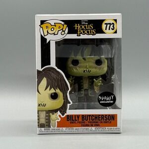 Funko Pop 773 Billy Butcherson Hocus Pocus Spirit Exclusive w/ Protector Vaulted